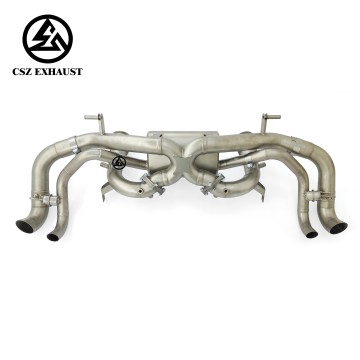 Système d'échappement Valvetronic Catback pour Audi R8 V10 5.2L (2021-2023) avec filtre à particules (OPF) en acier inoxydable