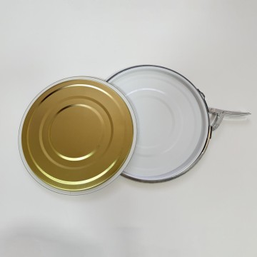 Conical Tinplate Chemical Coating Pail Lug Lid with Latch Ring