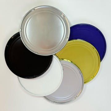 Straight Flap Conical Metal Chemical Coating Pail Lid