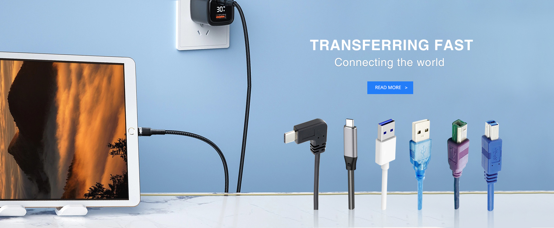 Usb Data Transfer And Printer Cable