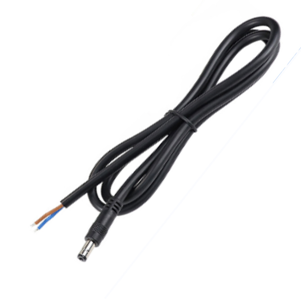 Standard straight plug DC cable