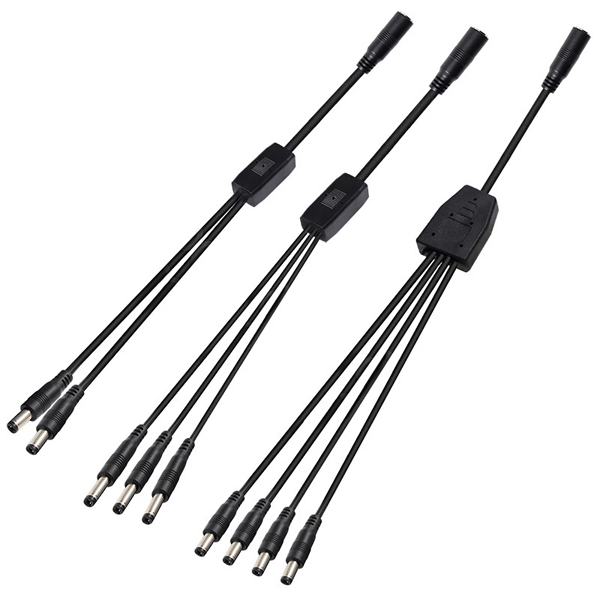 1 female to multi male connector splitter DC cable