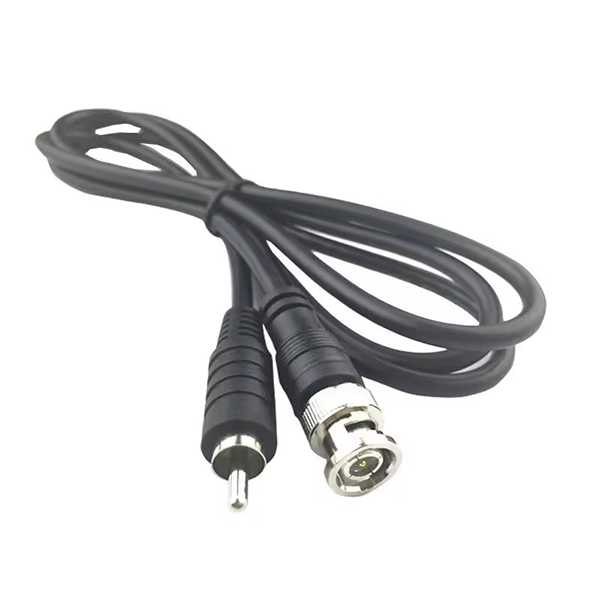 BNC male plug to RCA male plug cable