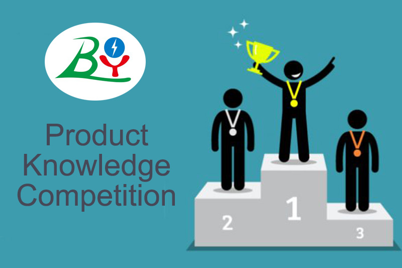 Boying successfully held a product knowledge competition