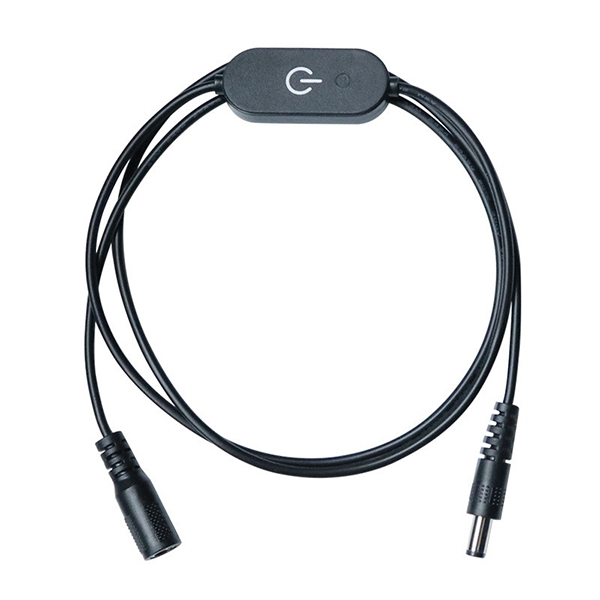DC5521 male to female with switch extension cable
