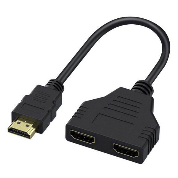 1 split 2 HDMI divider cable 1080P