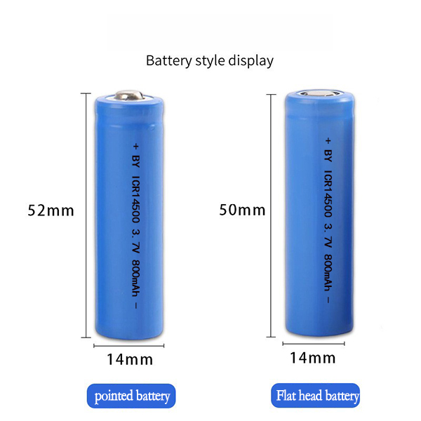 14500 rechargeable lithium battery fo...