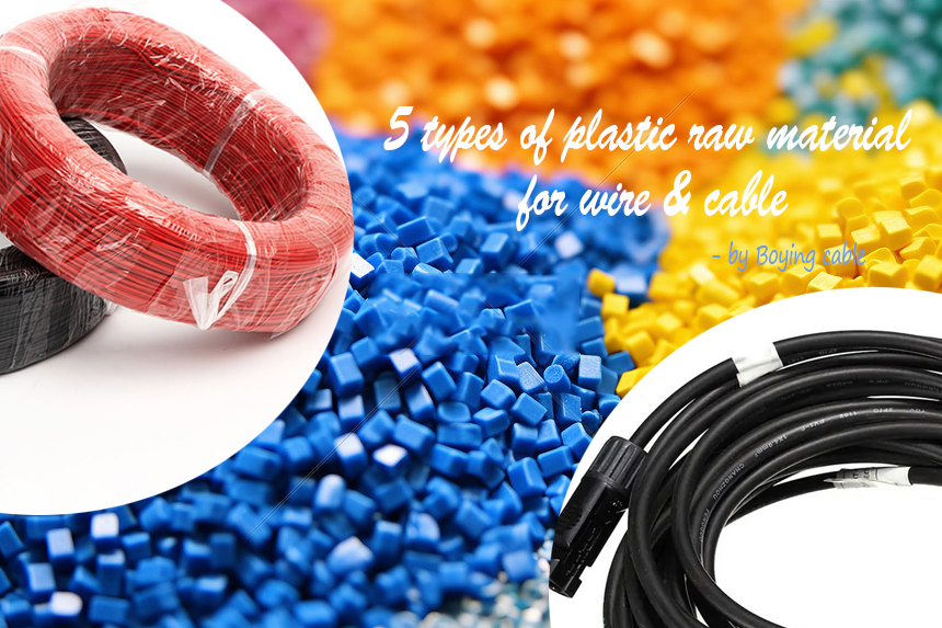 5 common plastic raw materials for wire and cable