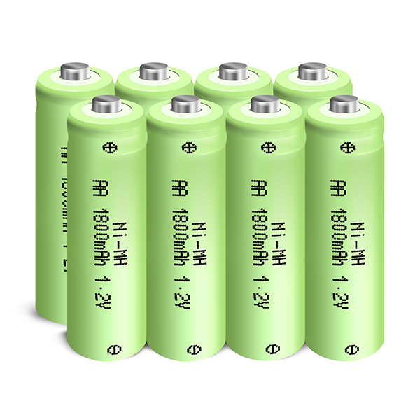 AA1800mAh low-temperature nickel hydrogen battery