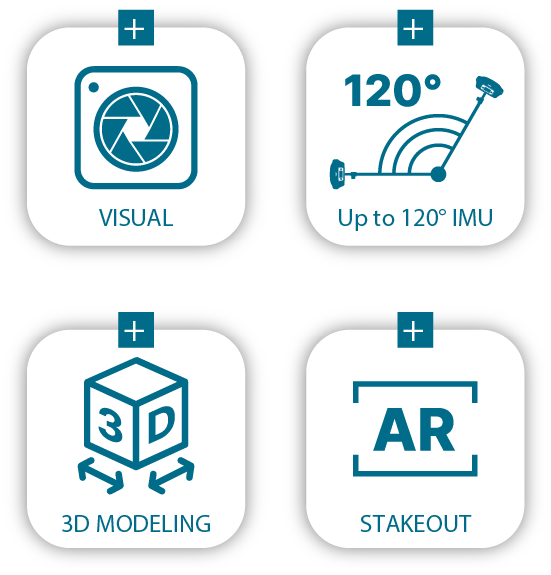 AP50 Vision IMU-RTK GNSS receiver integrates the advanced GNSS, lMU, and dual-camera technologies-1 (2)