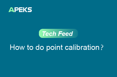 APEKS FAQ | How to do point calibration?