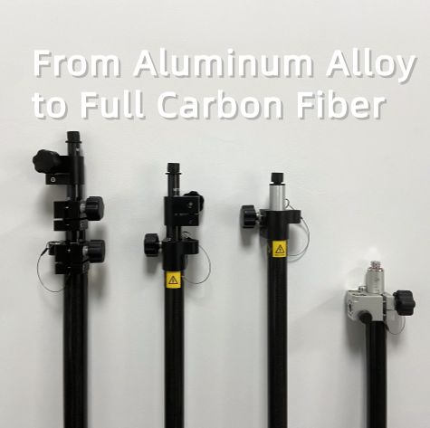 New Carbon Fiber Surveying Poles – Lighter, Stronger, and Built for the Field