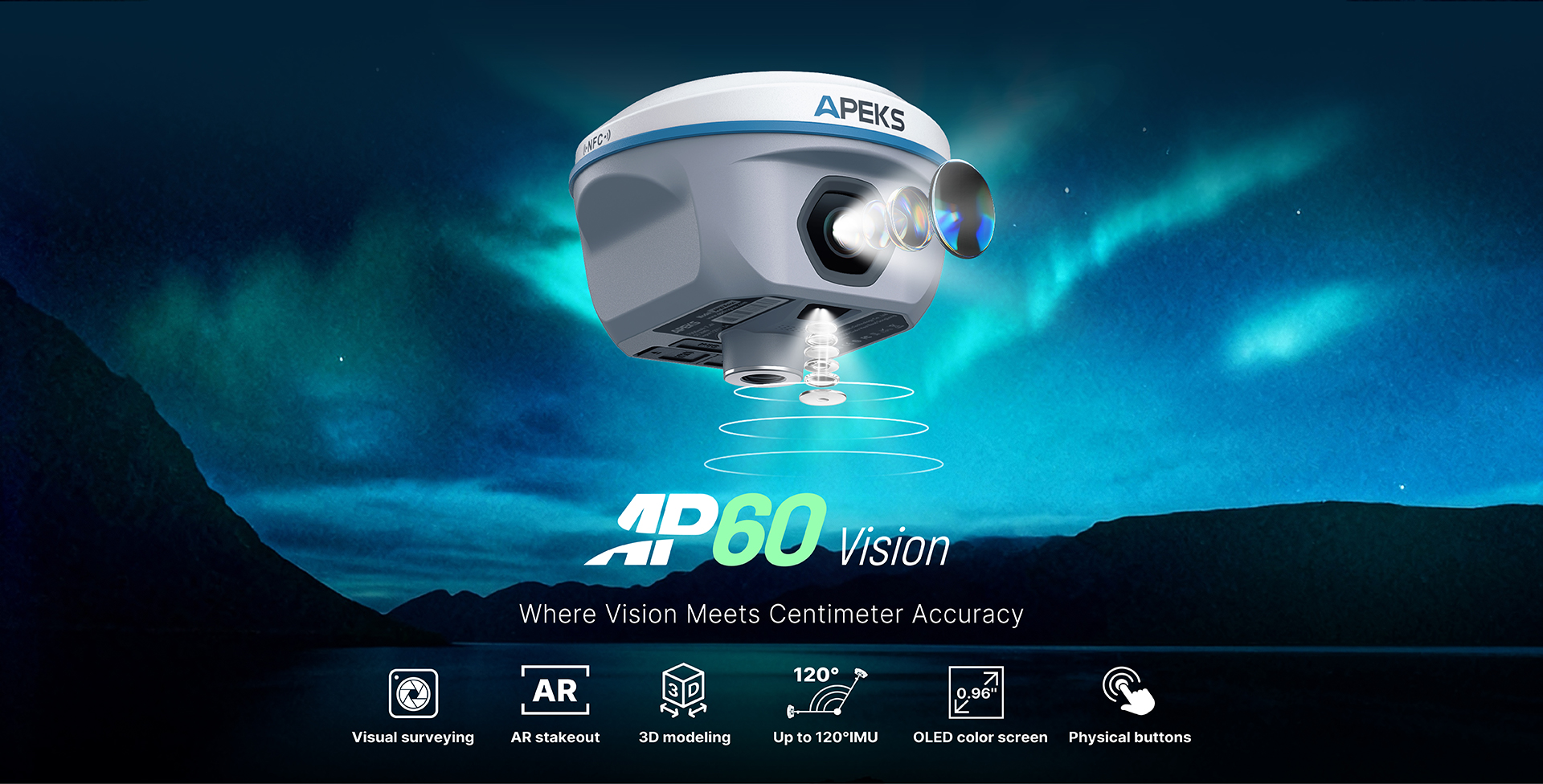 جهاز استقبال نظام الملاحة العالمي AP60 Vision