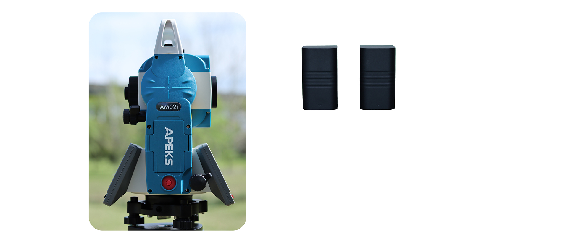 Apeks Am02i Android Total Station Magnification 30X 1000m Non-Prism Land Surveying Instrument