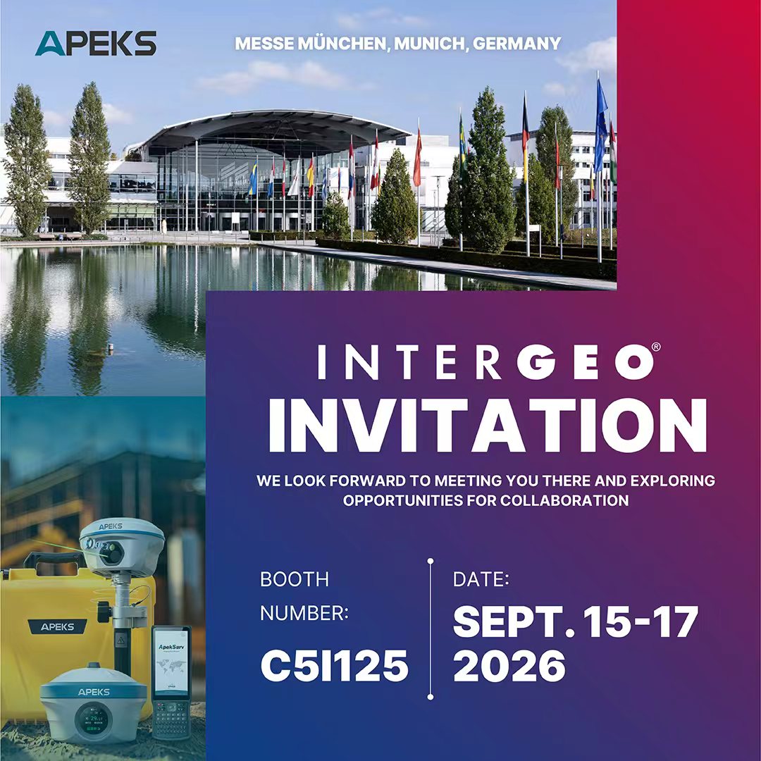 Meet APEKS at INTERGEO 2026 Munich: Booth C5I125