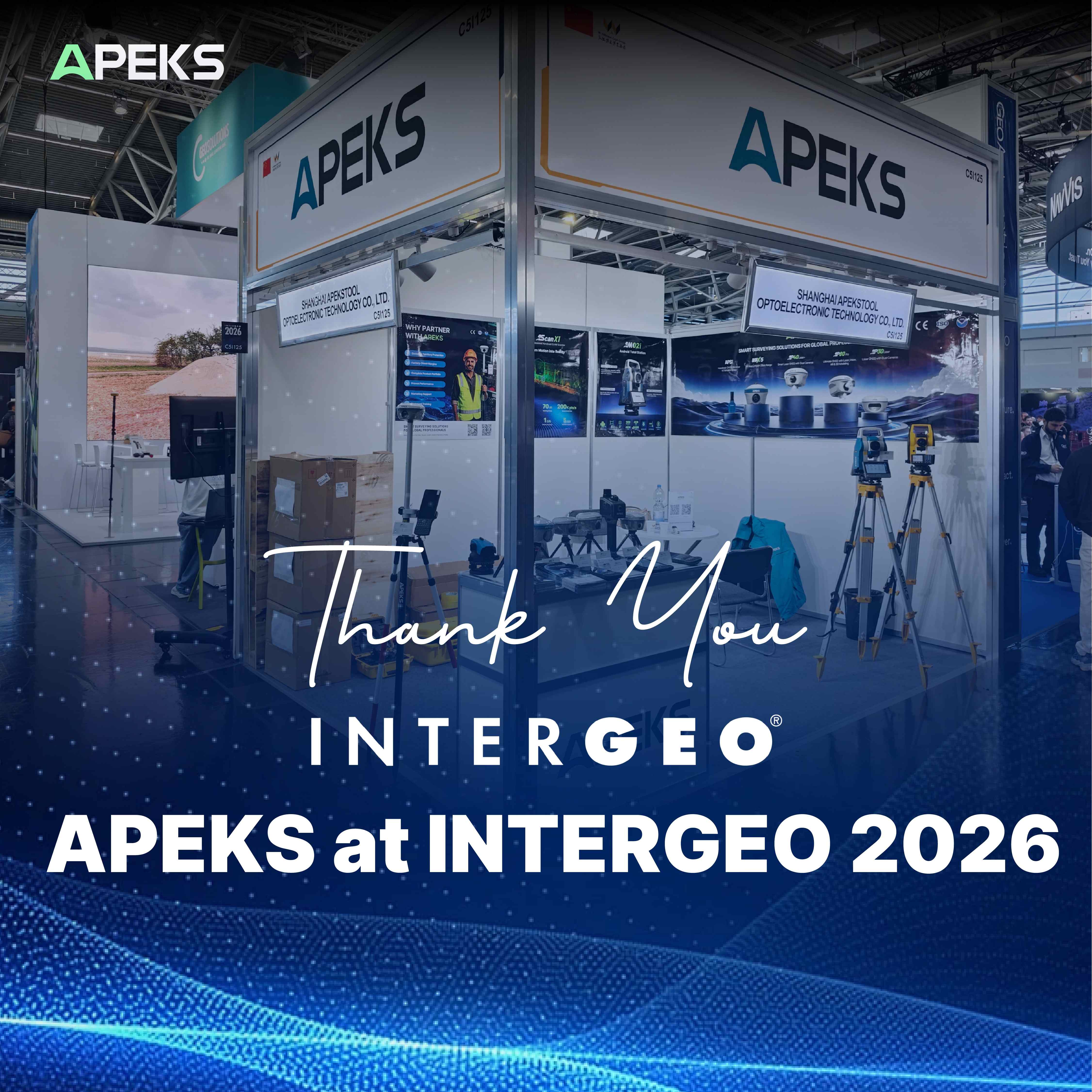 APEKS at INTERGEO 2026 Munich: Booth Recap & Highlights