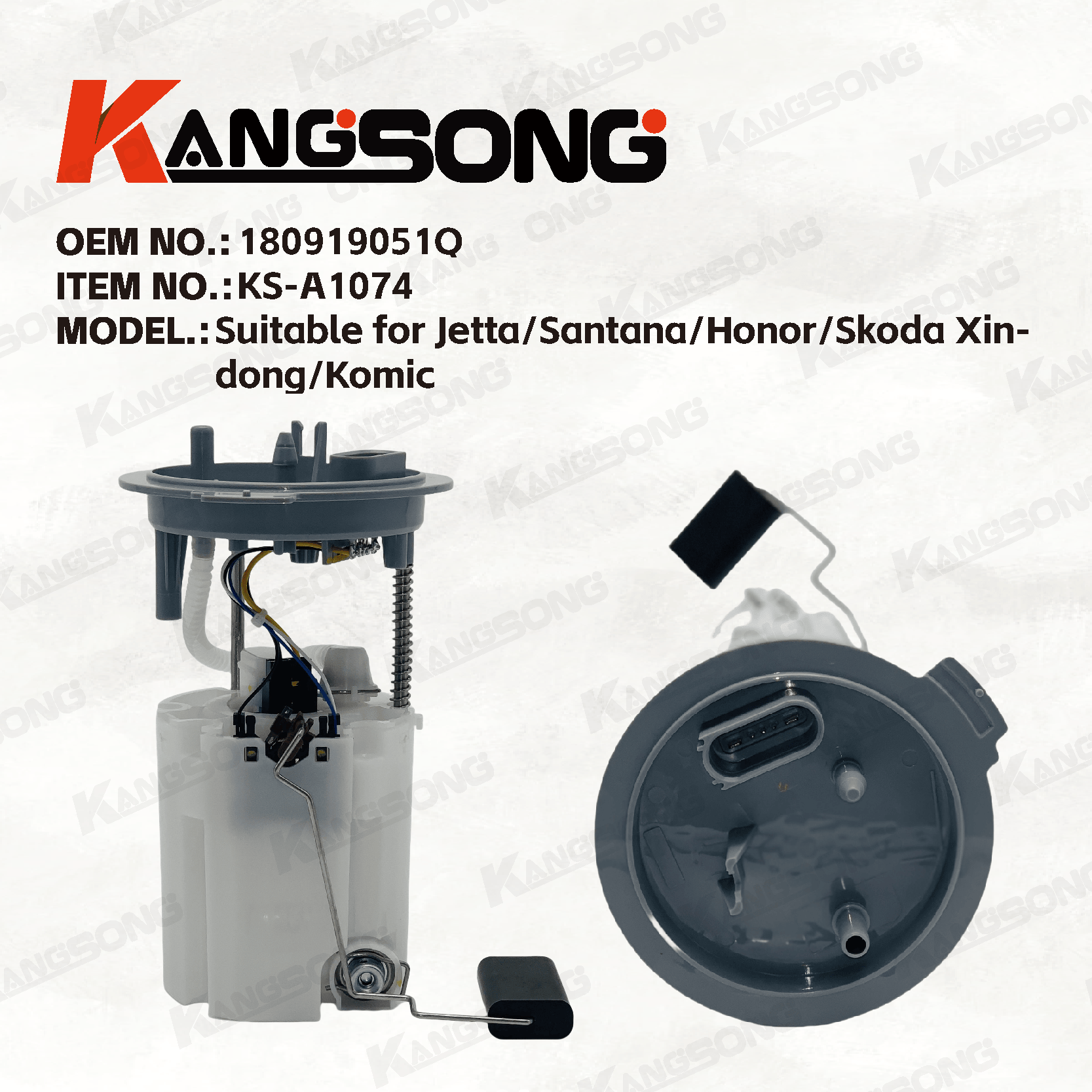 KANGSONG-Kraftstoffpumpenbaugruppe KS-A1074 – Original-Kraftstoffkern in Fabrikqualität, individuell angepasst für Volkswagen/Skoda-Besitzer