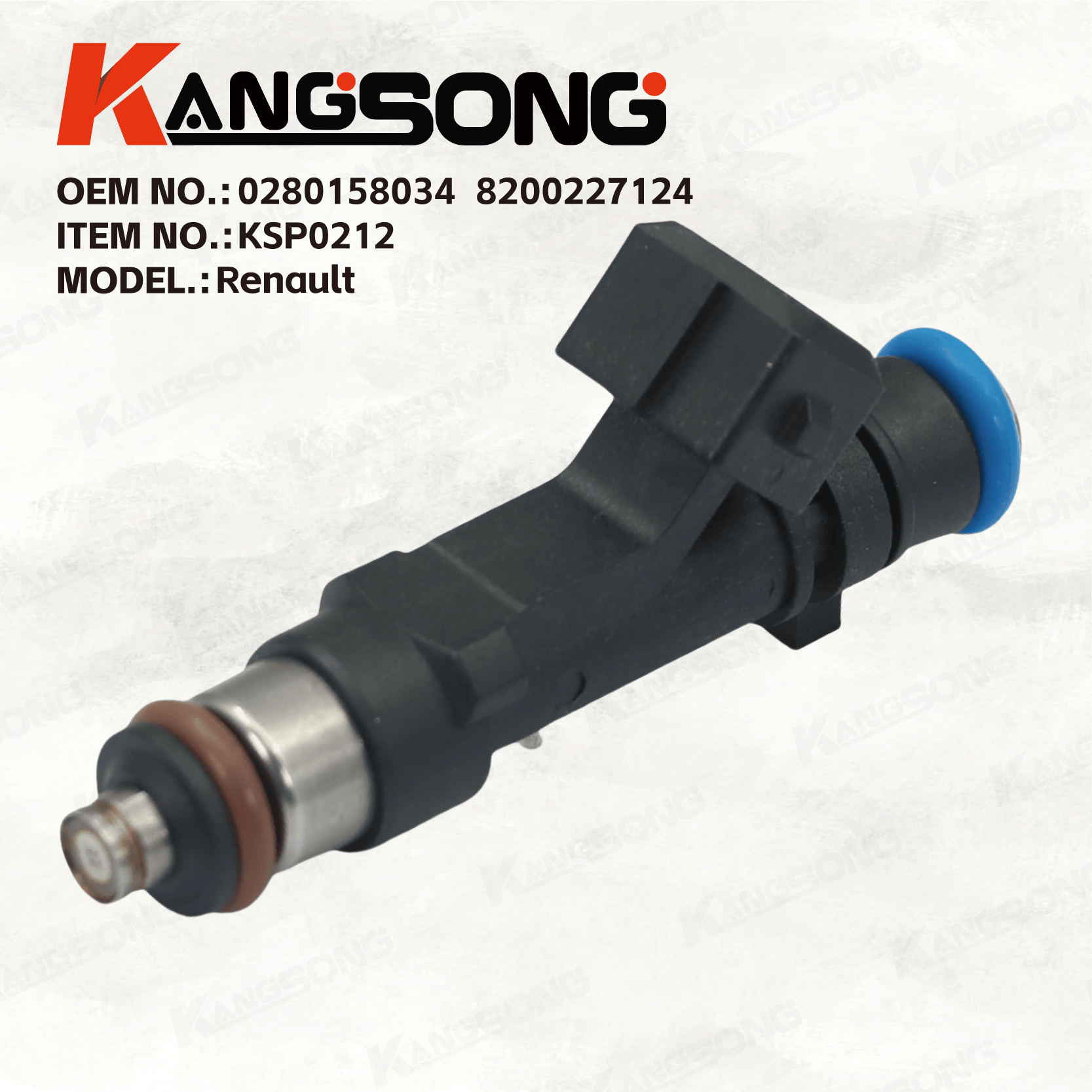 Fuel Injector/0280158034，8200227124/Renault