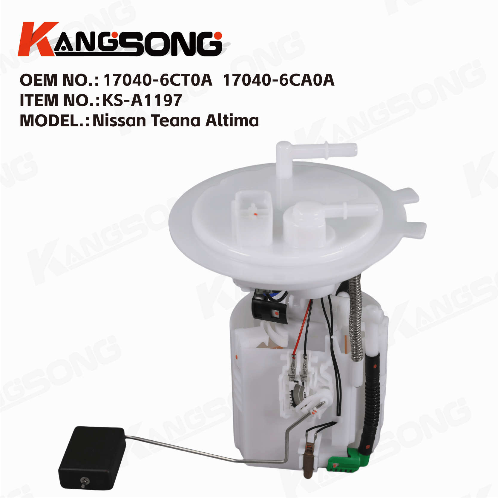 Brandstofpomp-samestelling/17040-6CT0A, 17040-6CA0A/Nissan Teana Altima