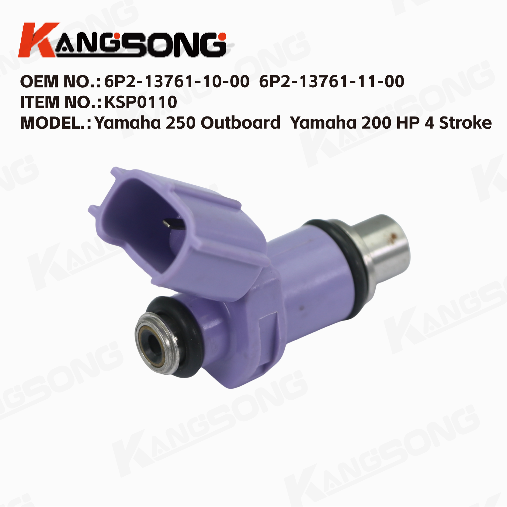 Fuel Injector/6P2-13761-10-00 6P2137611000 6P2-13761-11-00/Yamaha