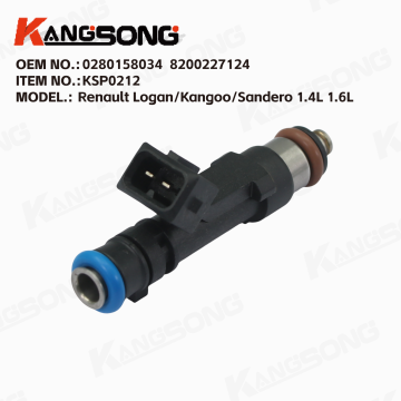 Fuel Injector/0280158034  8200227124  6001548024/Renault