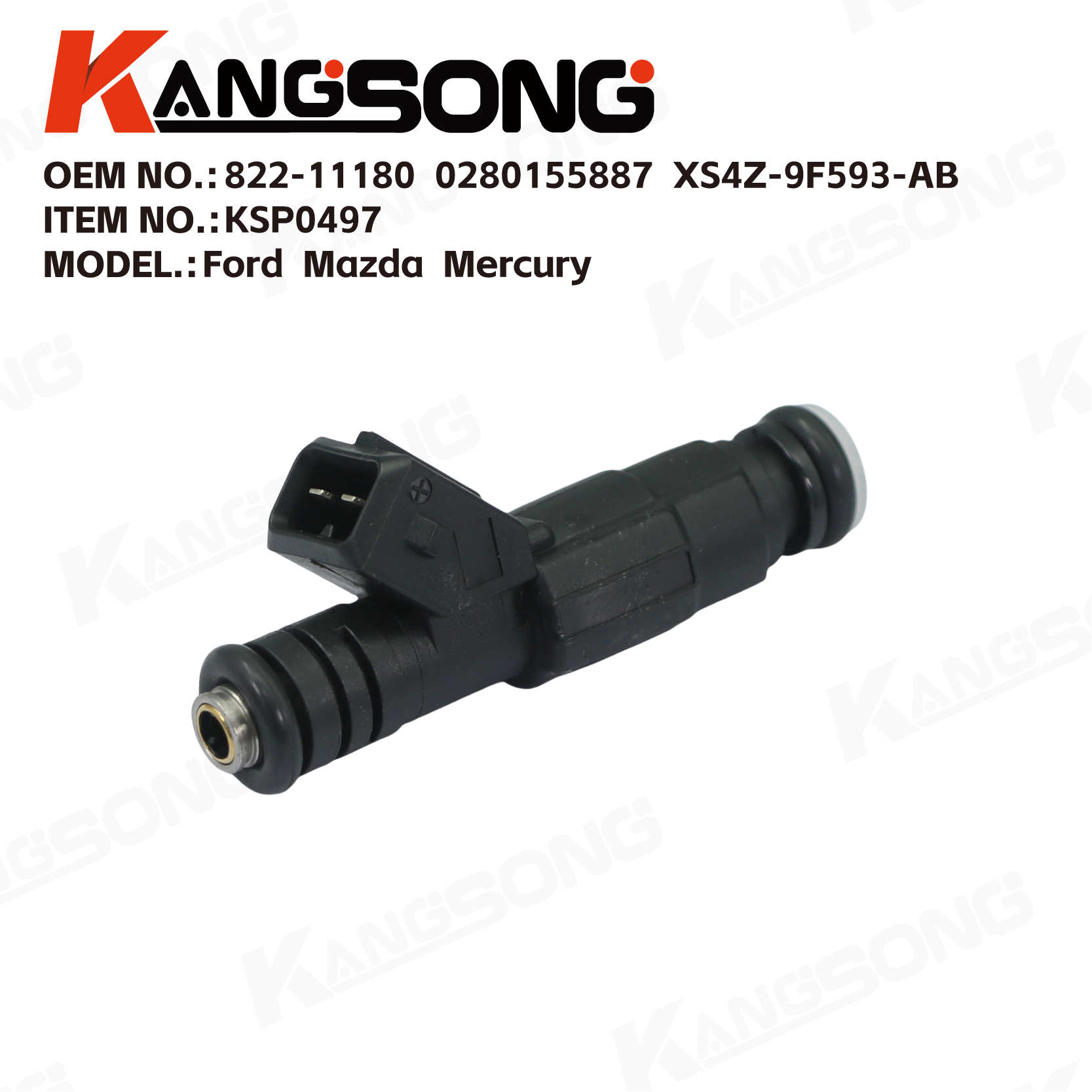 Fuel Injector/0280155887 XS4Z-9F593-AB XS4Z-9F593-AC/Ford Mazda Mercury