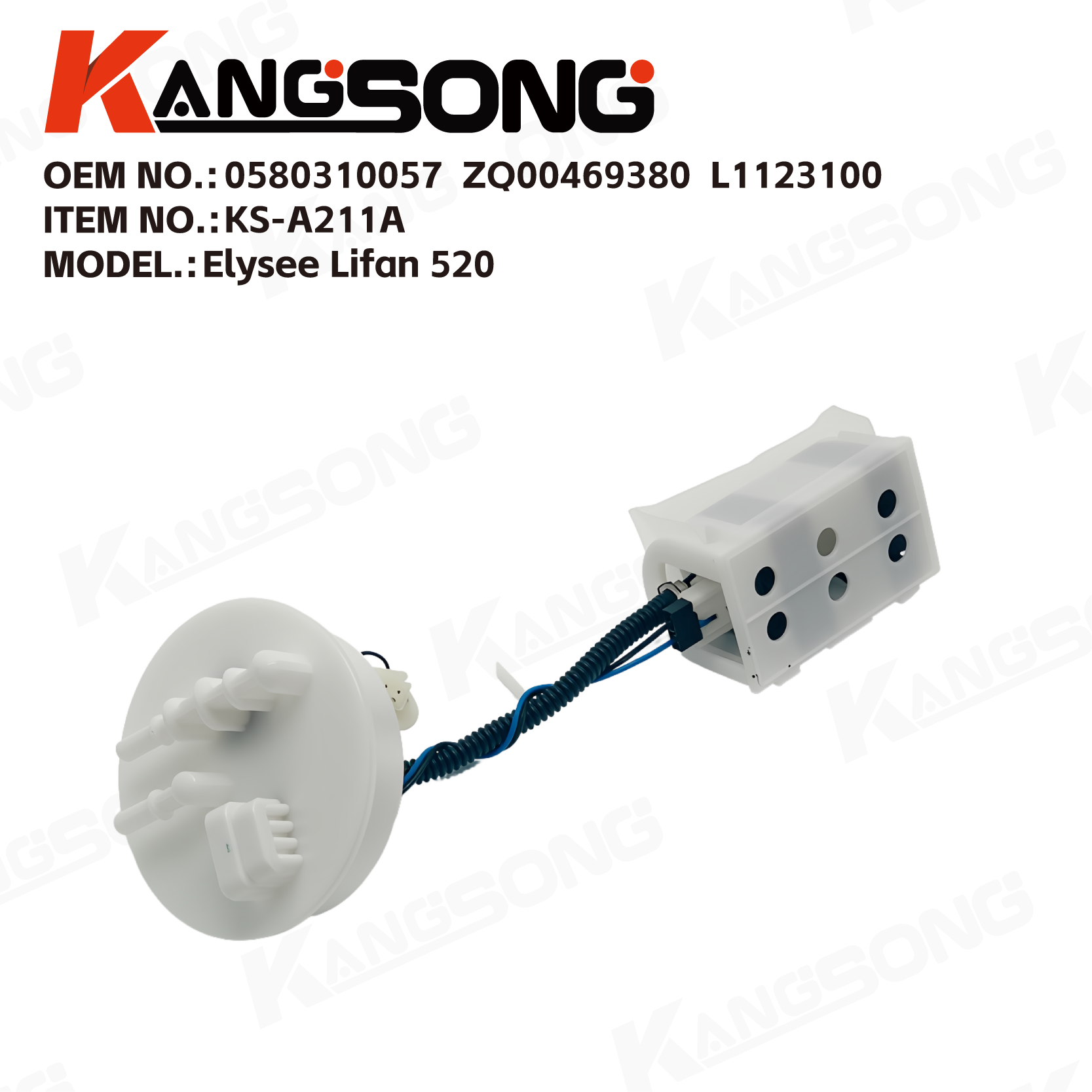 Fuel Pump Assembly/0580310057，ZQ00469380，L1123100/Elysee Lifan 520
