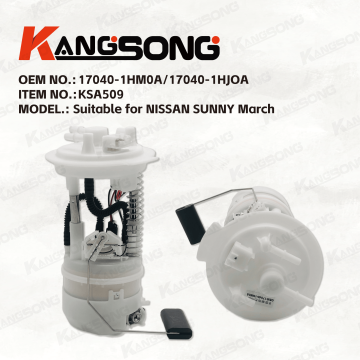 Automotive Engine Fuel Pump Assembly Compatible with NISSAN SUNNY March/17040-1HM0A 17040-1HJ0A