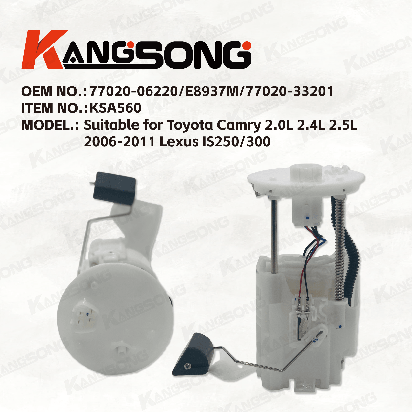 Applicable to Toyota Camry/77020-06090 E8937M 77020-33201 89461-46020 77020-06090/Fuel Pump Assembly/KS-A560