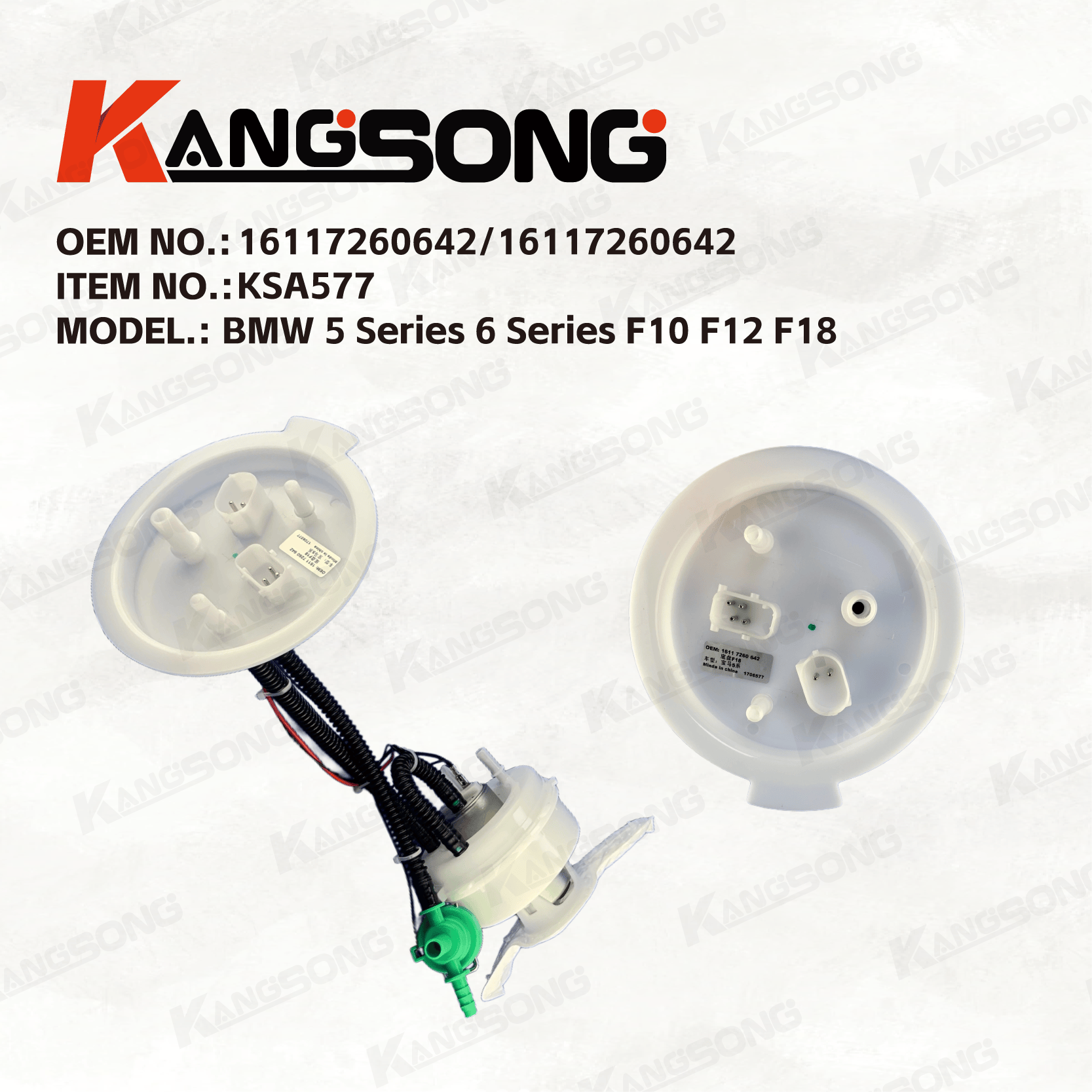 Applicable to BMW 5 Series 6 Series F10 F12 F18/16117260642 16117260642 09753109907/Fuel Pump Assembly/KS-A577