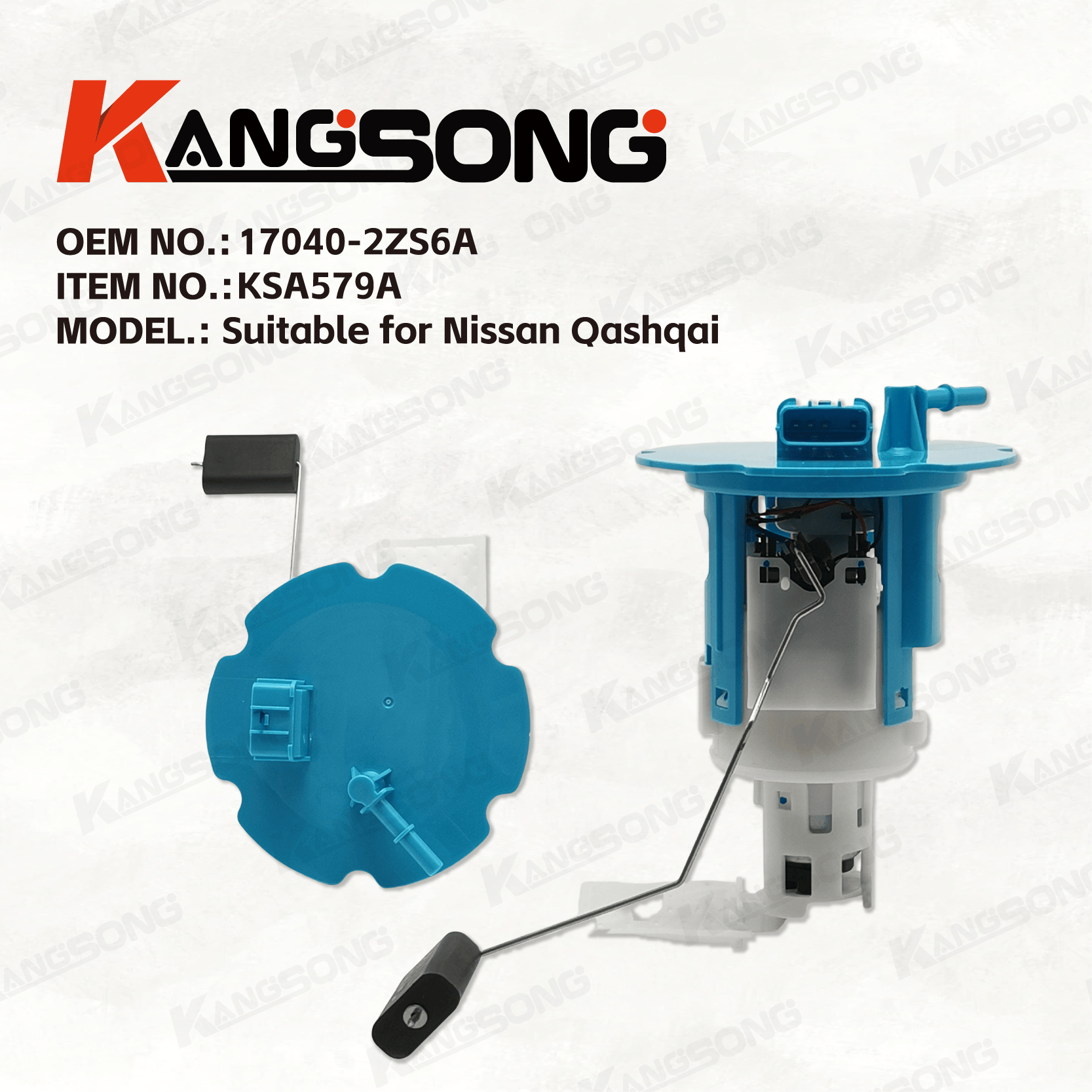 Applicable to Nissan Qashqai 4 plug/17040-2ZS6A/Fuel pump assembly/KS-A579A