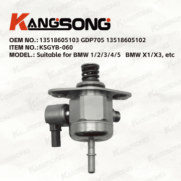 Applicable to a series of 2.0T engines such as BMW/13518605103 GDP705 13518605102/High pressure fuel pump/KSGYB-060