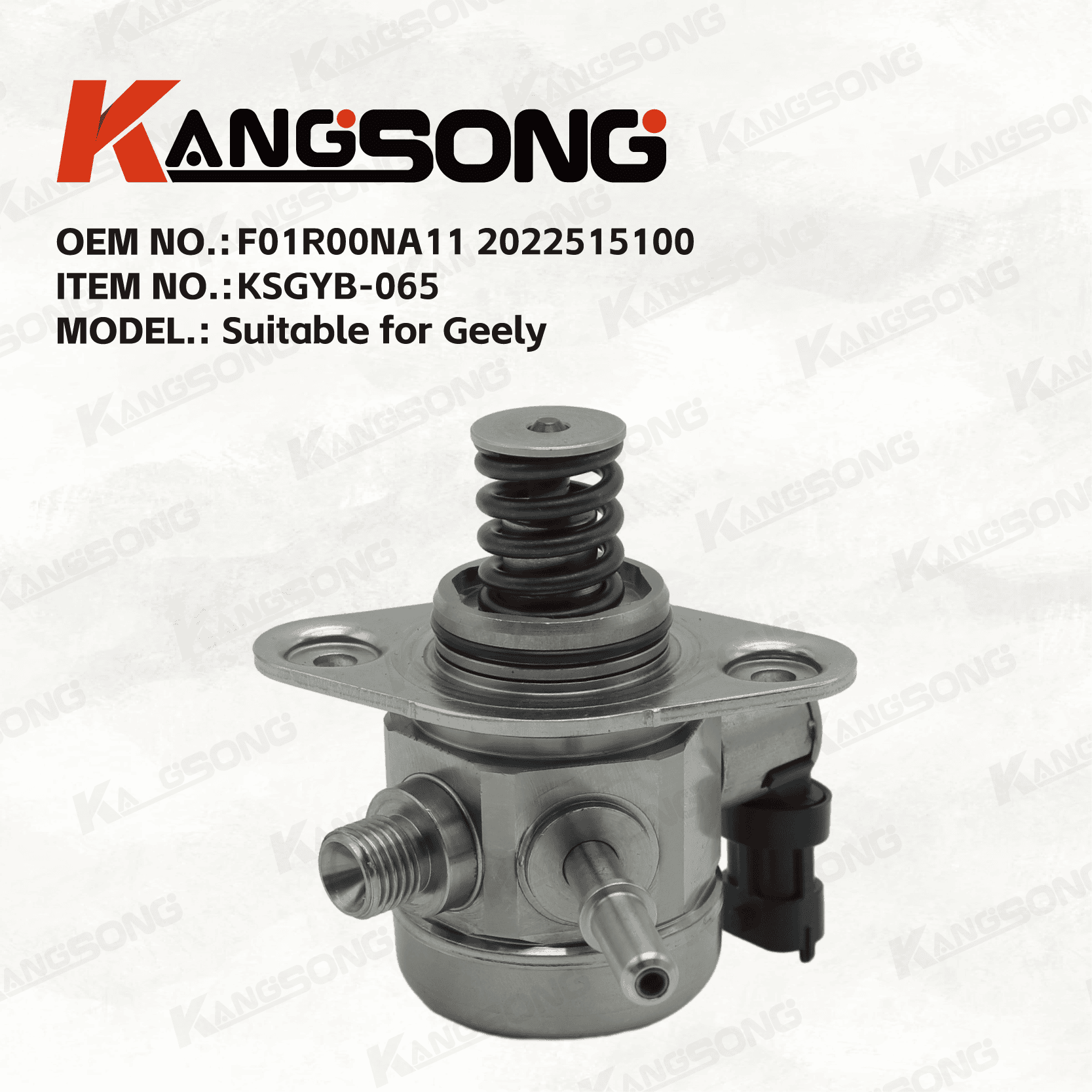 Applicable to Geely/F01R00NA11 2022515100/High pressure fuel pump/KSGYB-065