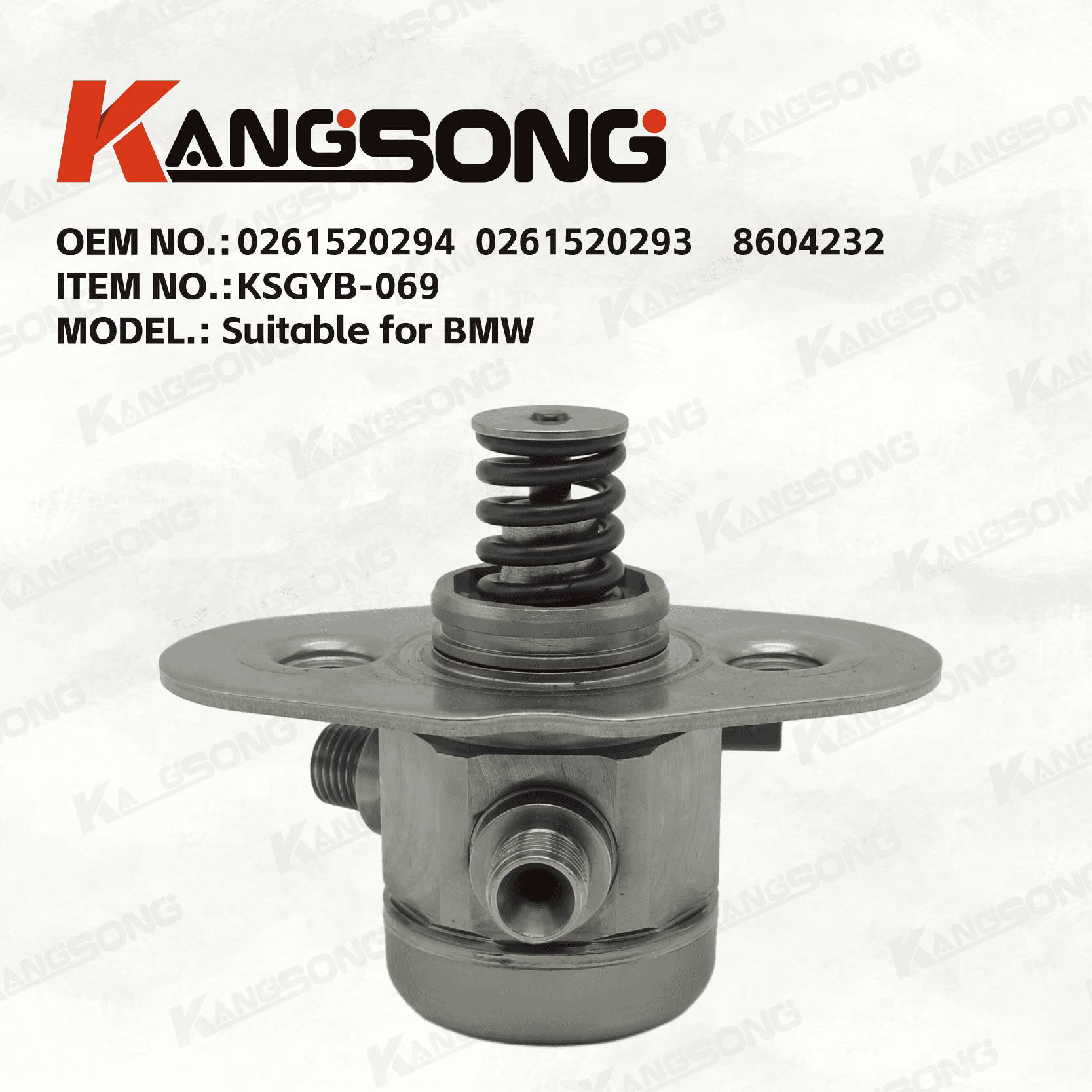Applicable to BMW/0261520294  0261520293  8604232 /High pressure fuel pump/KSGYB-069