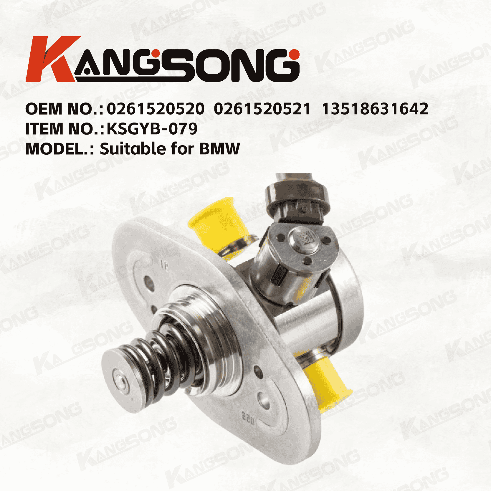Applicable to BMW /0261520520 0261520521 13518631642/High pressure fuel pump/KSGYB-076