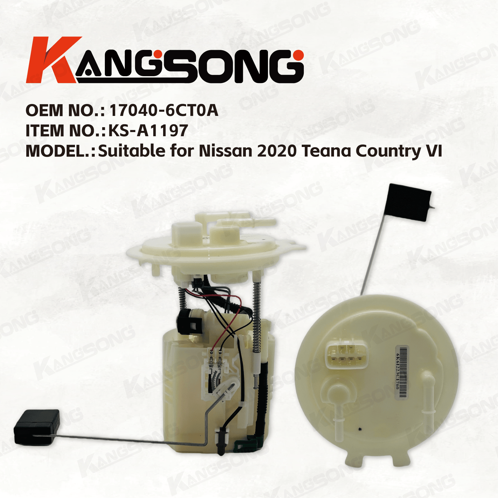 Applicable to Nissan 2020 Teana Country VI /17040-6CT0A/Fuel Pump Assembly/KS-A1197