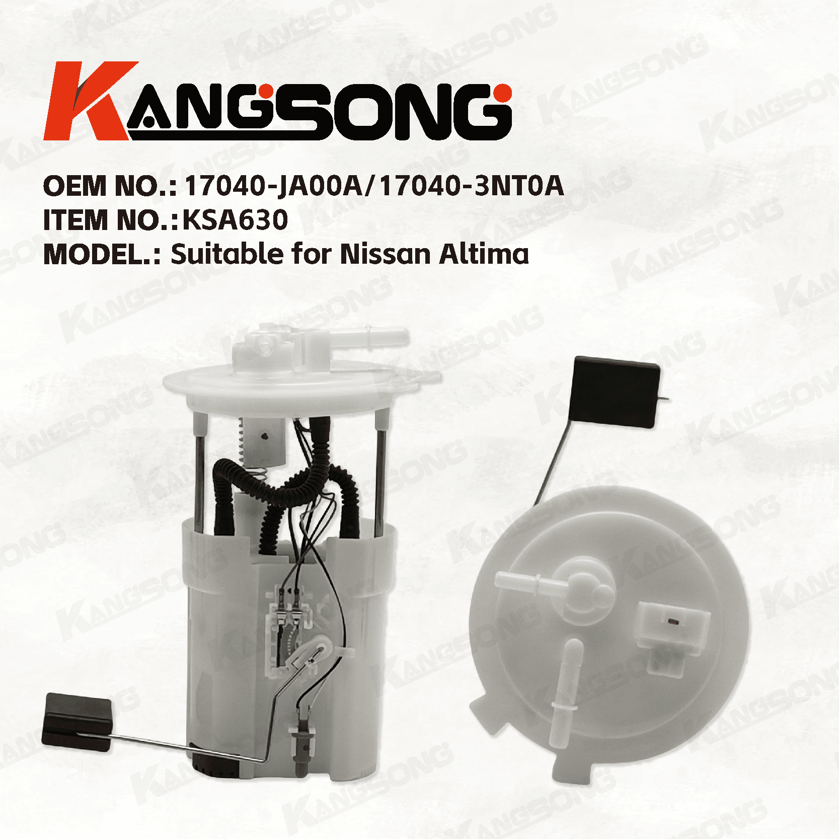 Applicable to Nissan Altima/E8755M 17040-9N00A 17040-ZX00A 17040-JA00A 17040-3NT0A/Fuel Pump Assembly/ KS-A630