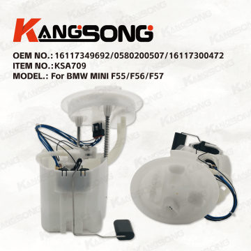 Applicable aux BMW MINI F55 F56 F5/716117349692 0580200507 16117300472 16117300475/Ensemble pompe à carburant/ KS-A709