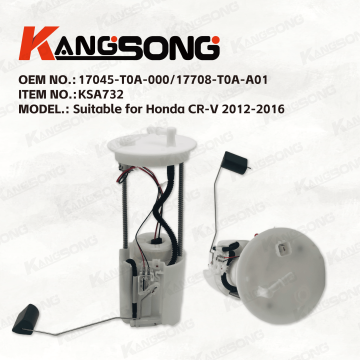 Applicable à Honda CR-V/17045-T0A-000 17708-T0A-A01/Ensemble pompe à carburant/ KS-A732