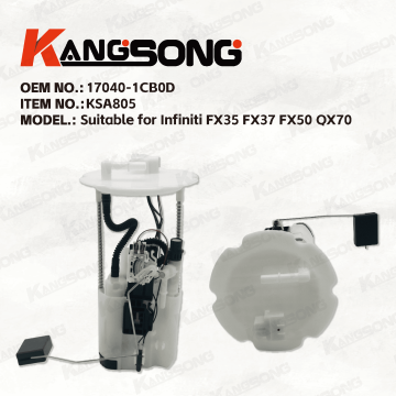 Applicable aux modèles Infiniti FX35, FX37, FX50 et QX70 / 17040-1CB0D / Ensemble pompe à carburant / KS-A805