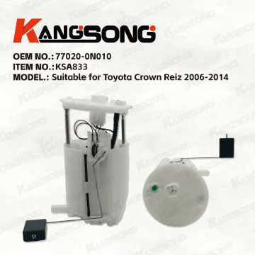 77020-0N010 Electric Fuel Pump Assembly for Toyota Crown Reiz KSA833