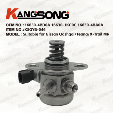 Applicable to  Nissan/16630-4BD0A 16630-1KC0C 16630-4BA0A/High pressure fuel pump/KSGYB-046