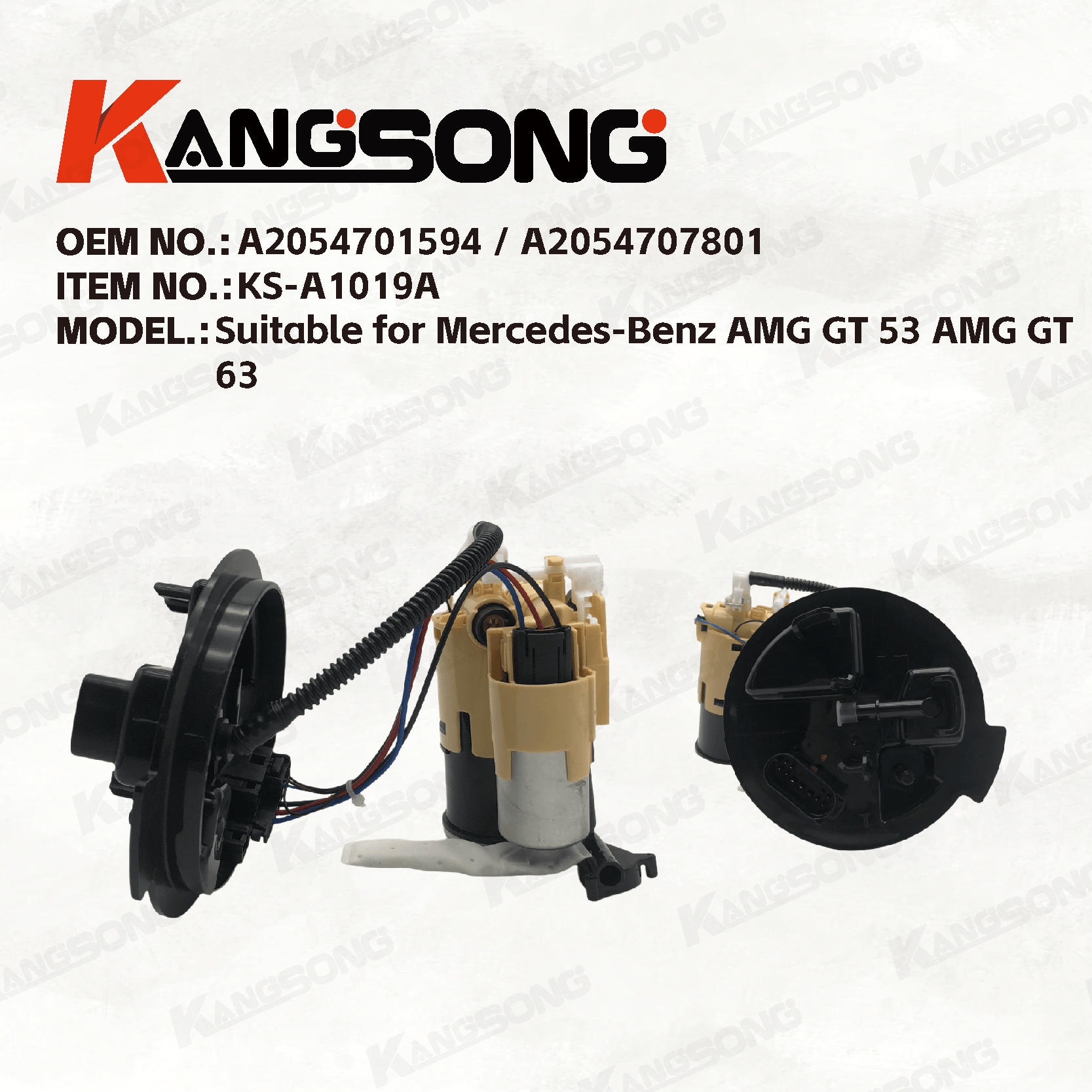 Applicable to Mercedes-Benz AMG GT 53 AMG GT 63 AMG GT 63 S C300 C400 C450 /A2054701594 / A2054707801/ Fuel Pump Assembly/KS-A1019A