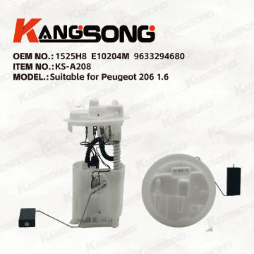 Applicable to Peugeot 206 1.6 /1525H8,E10204M,9633294680,EM10136 /Fuel Pump Assembly /KS-A208