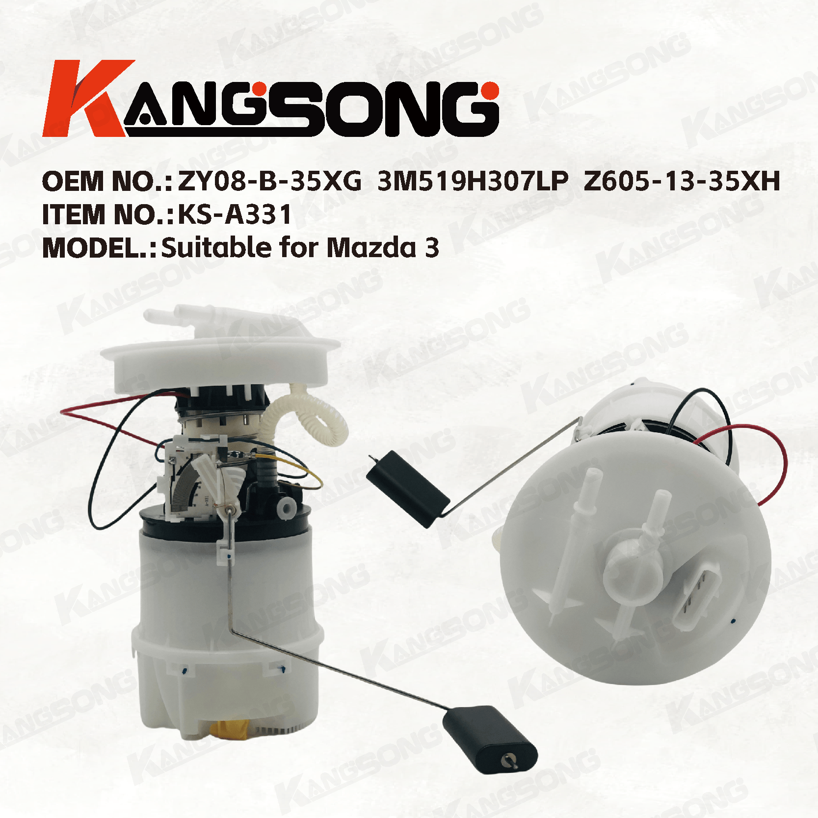 Applicable to Mazda 3/5M519H307  1602781  3M519H307/Fuel pump assembly/KS-A331