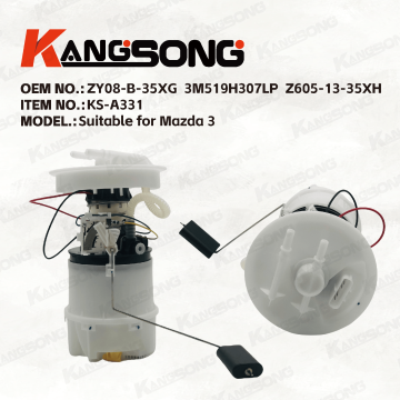 Applicable to Mazda3/ZY08-B-35XG 3M519H307LP Z605-13-35XH 5M519H307 H0409324LL Z6051335XH 5M519H307 1602781 3M519H307/Fuel pump assembly/KS-A331
