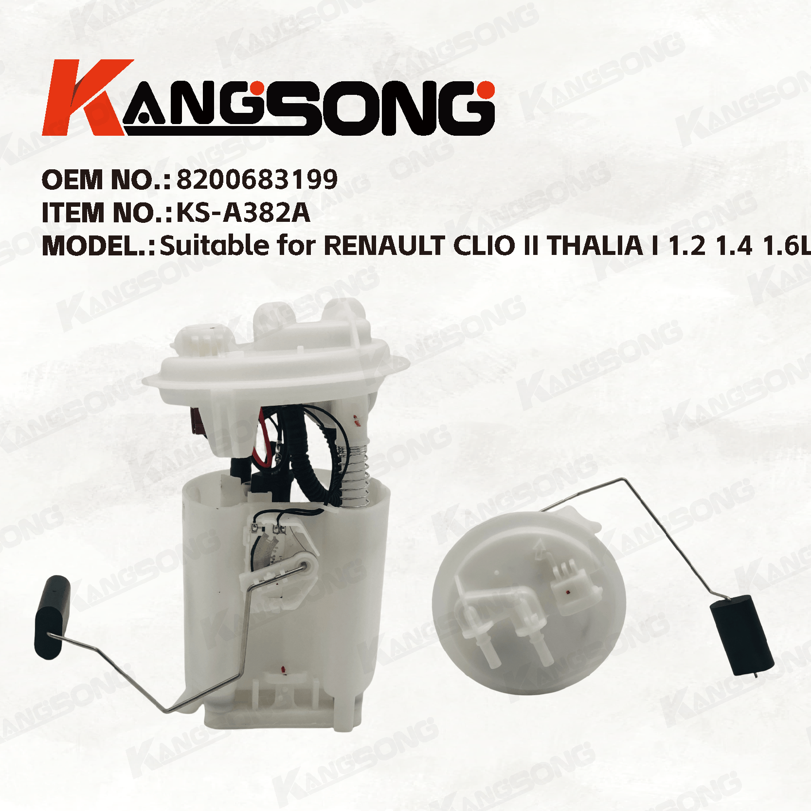 Applicable to RENAULT CLIO II THALIA I 1.2 1.4 1.6L   /8200683199   /Fuel Pump Assembly /KS-A382A