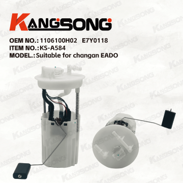 Applicable à Changan EADO /1106100H02 E7Y0118/Ensemble pompe à carburant/KS-A584