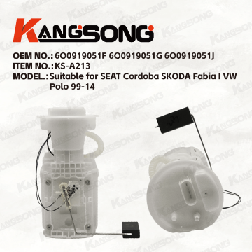 Applicable to For  SEAT Cordoba SKODA Fabia I VW Polo 99-14/6Q0919051F 6Q0919051G 6Q0919051J/Fuel Pump Assembly/KS-A213