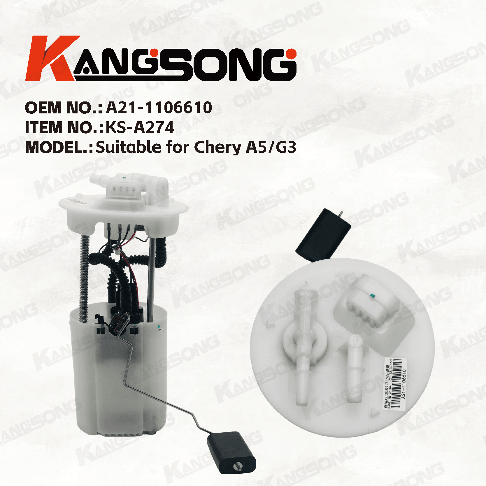 Applicable to Chery A5/G3/A21-1106610/ Fuel Pump Assembly/KS-A274